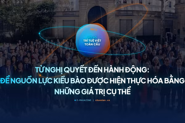 Bài 5: Từ Nghị quyết đến hành động: Để nguồn lực kiều bào được hiện thực hóa bằng những giá trị cụ thể