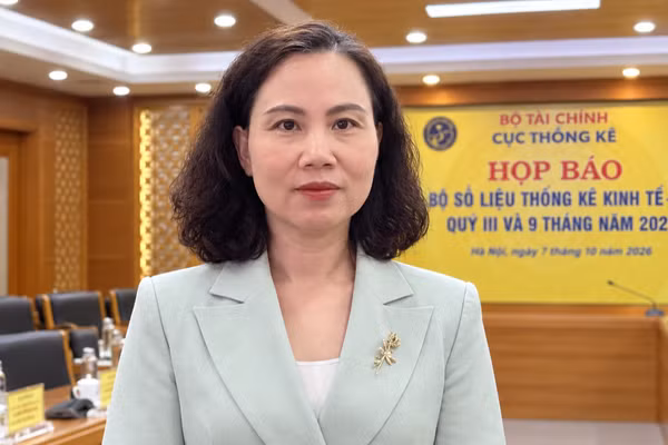 Bà Phí Thị Hương Nga, Trưởng ban Thống kê công nghiệp và xây dựng, Cục Thống kê. (Ảnh: PV)