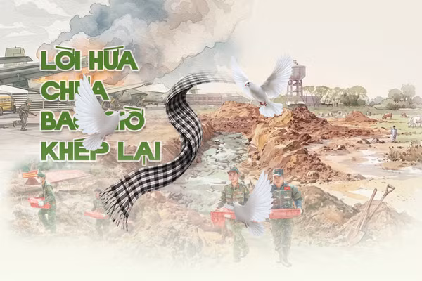 Lời hứa chưa bao giờ khép lại