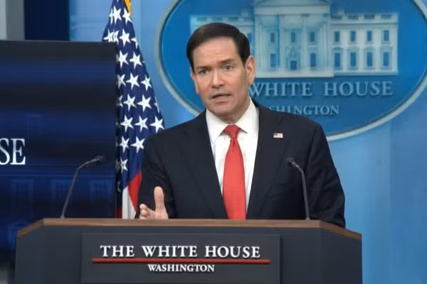Bộ trưởng Ngoại giao Mỹ Marco Rubio. (Ảnh: THX/TTXVN)