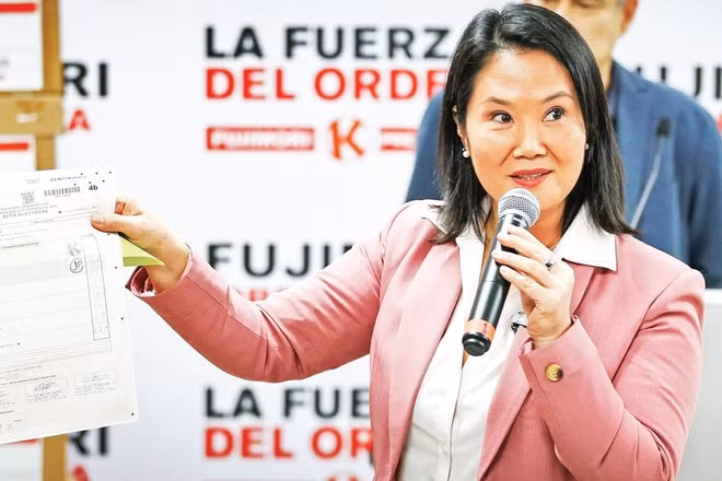 Bà Keiko Fujimori đắc cử Tổng thống Peru.