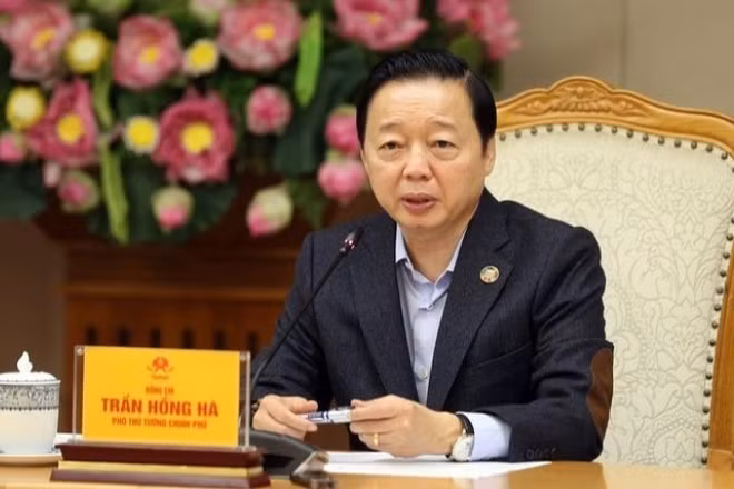 Phó Thủ tướng Trần Hồng Hà. (Ảnh: VGP)