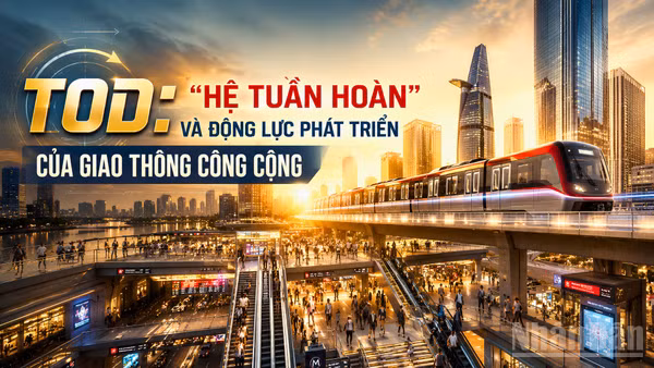 TOD: “Hệ tuần hoàn” và động lực phát triển của giao thông công cộng