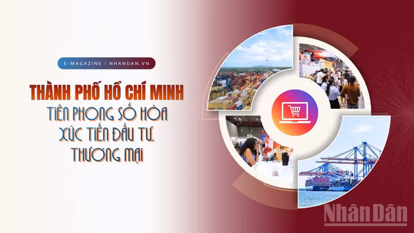 Thành phố Hồ Chí Minh tiên phong số hóa xúc tiến đầu tư, thương mại