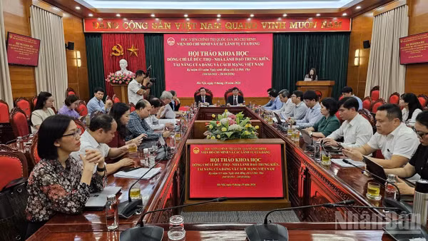 Quang cảnh hội thảo. (Ảnh: ĐẶNG HIẾU)
