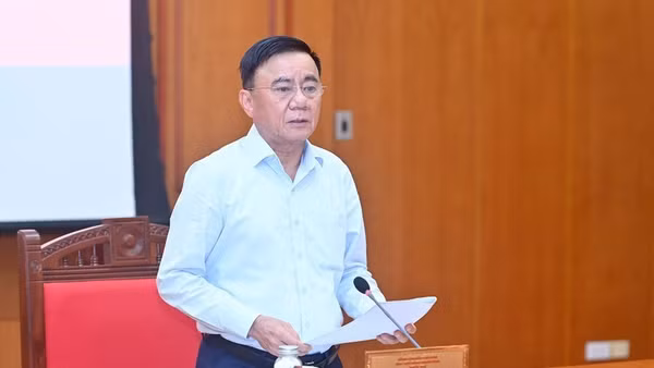 Đồng chí Trần Cẩm Tú, Ủy viên Bộ Chính trị, Thường trực Ban Bí thư. (Ảnh: ĐĂNG KHOA)