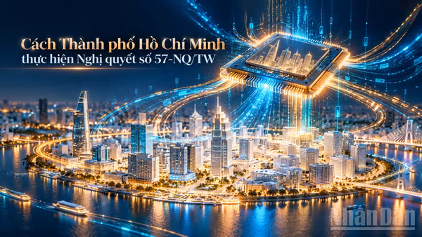 Cách Thành phố Hồ Chí Minh thực hiện Nghị quyết số 57-NQ/TW