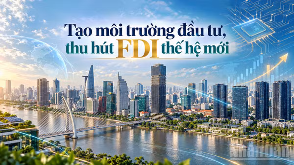 Tạo môi trường đầu tư, thu hút FDI thế hệ mới