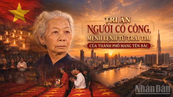 Tri ân người có công, mệnh lệnh từ trái tim từ thành phố mang tên Bác