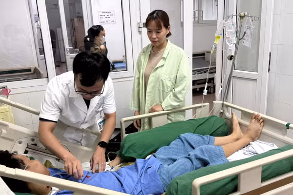 Bệnh nhân đã vượt qua giai đoạn nguy hiểm. (Ảnh: BVCC)