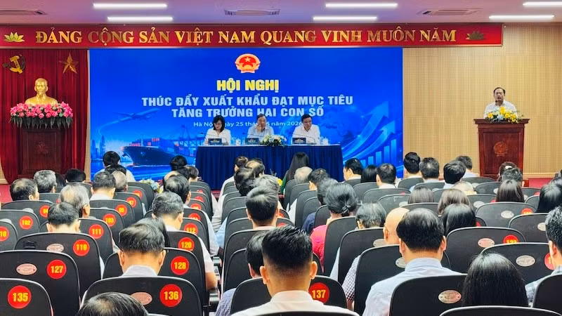 Hội nghị thúc đẩy xuất khẩu đạt mục tiêu tăng trưởng hai con số.