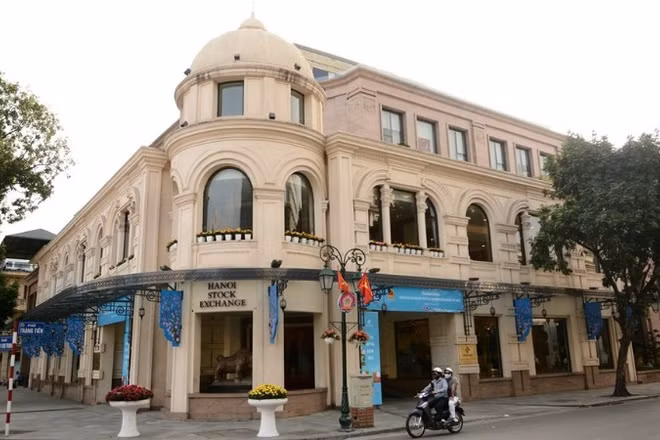 Trụ sở Sở Giao dịch chứng khoán Hà Nội (HNX). (Ảnh: HNX)