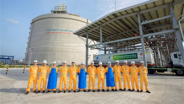 Tập thể PV GAS đoàn kết, nỗ lực, xuất sắc hoàn thành vai trò đầu tàu của ngành công nghiệp khí tại Việt Nam. (Ảnh: PV GAS)