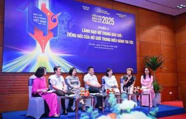 Các diễn giả tại phiên thảo luận.
