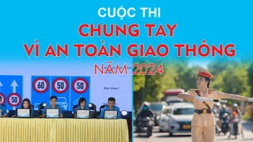 Cuộc thi “Chung tay vì an toàn giao thông” năm 2024