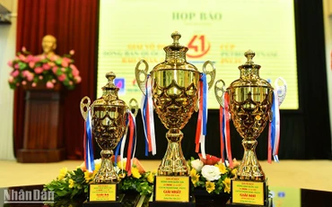 [Ảnh] Họp báo Giải vô địch bóng bàn quốc gia Báo Nhân Dân lần thứ 41