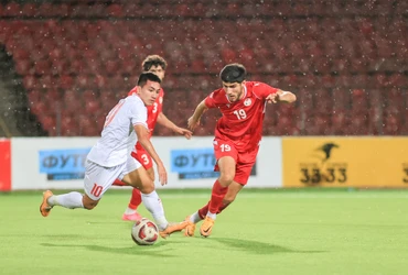 Bỏ lỡ nhiều cơ hội, U23 Việt Nam bị U23 Tajikistan cầm hòa. (Ảnh: VFF)