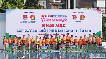 Khởi động hàng loạt công trình chăm lo thiếu nhi cả nước