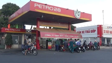 Trạm xăng dầu của Công ty TNHH MTV Tổng Công ty 28 bị phản ánh có dấu hiệu vi phạm.