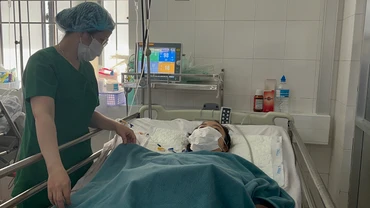 Bệnh nhân T. T. C. L hiện ổn định sau khi được bệnh viện tích cực cấp cứu.