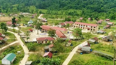 Một góc xã Thượng Trạch - nơi đồng chí Trương Tấn Hưng công tác.