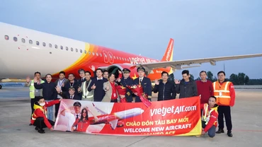 Vietjet đón thêm tàu bay A321 neo mới 