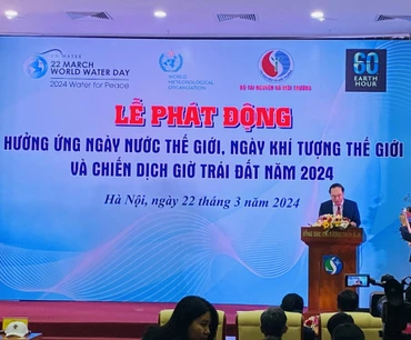 Thứ trưởng Lê Công Thành phát biểu tại Lễ phát động. 