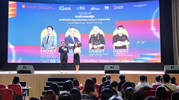 Toàn cảnh buổi tọa đàm.