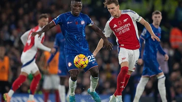 Arsenal tỏ rõ lợi thế trong năm lần chạm trán gần nhất. (Ảnh: Getty)