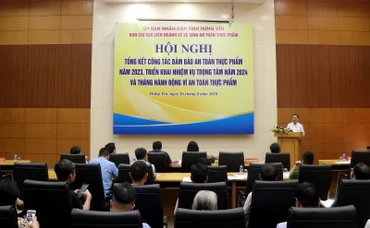 Hưng Yên triển khai Tháng Hành động vì an toàn thực phẩm năm 2024 với chủ đề “Tiếp tục đảm bảo an ninh, an toàn thực phẩm trong tình hình mới".