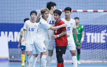 Nhiều thành viên của câu lạc bộ futsal U20 Thái Sơn Bắc góp mặt trong danh sách tập huấn của đội tuyển quốc gia. (Ảnh: VFF)