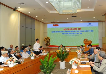 Quang cảnh hội thảo. (Ảnh: THANH LÂM)