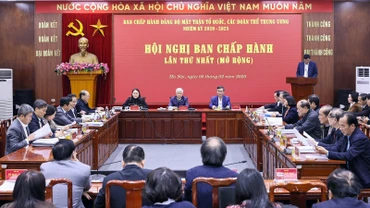 Toàn cảnh hội nghị.