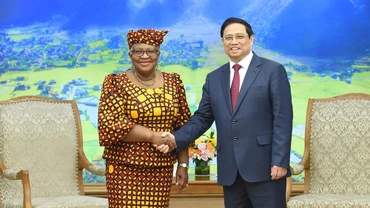 Thủ tướng Phạm Minh Chính tiếp bà Ngozi Okonjo-Iweala, Tổng Giám đốc WTO.