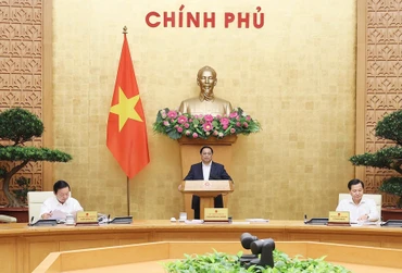 Thủ tướng Phạm Minh Chính chủ trì phiên họp Chính phủ thường kỳ tháng 4/2023.