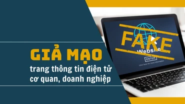 Giả mạo các trang thông tin điện tử cơ quan, doanh nghiệp