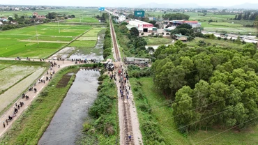 Hiện trường vụ va chạm.