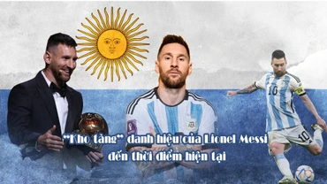 [Infographic] “Kho tàng” danh hiệu của Lionel Messi đến thời điểm hiện tại