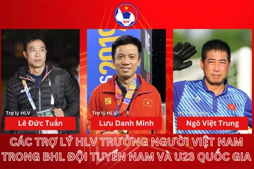 Các trợ lý huấn luyện viên được bổ nhiệm. (Ảnh: VFF)