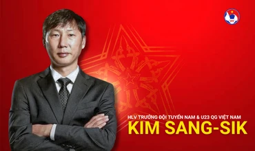 Tân huấn luyện viên đội tuyển quốc gia và U23 Việt Nam. (Ảnh: VFF)