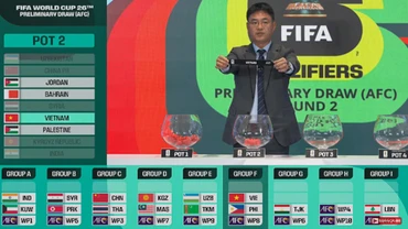 Lá phiếu bốc thăm của đội tuyển Việt Nam. (Ảnh: AFC)