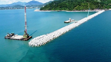 Cảng nước sâu Liên Chiểu sắp hoàn thành phần cơ sở hạ tầng dùng chung.