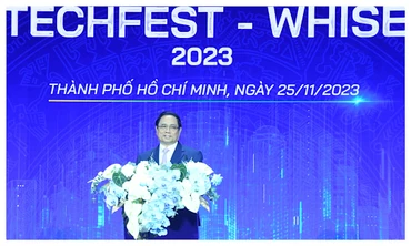 Thủ tướng Phạm Minh Chính phát biểu tại sự kiện.