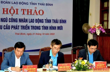 Các đại biểu tại hội thảo. 
