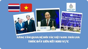 Nâng tầm quan hệ đối tác Việt Nam-Thái Lan, thúc đẩy liên kết khu vực