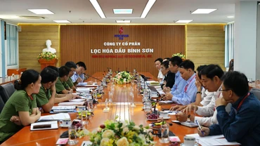 BSR làm việc với Bộ Công an và PVN về công tác an ninh, an toàn Nhà máy lọc dầu Dung Quất.