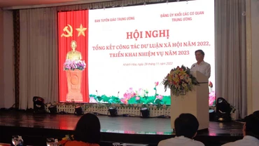 Quang cảnh hội nghị.