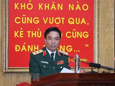 Trung tướng Nguyễn Doãn Anh. (Ảnh: Thống Nhất/TTXVN)
