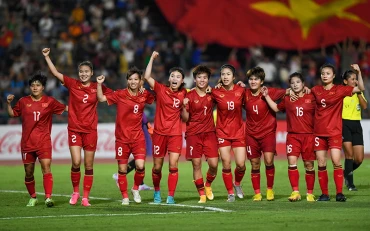 Đội tuyển bóng đá nữ Việt Nam đi vào lịch sử Đông Nam Á khi vô địch SEA Games 4 lần liên tiếp.