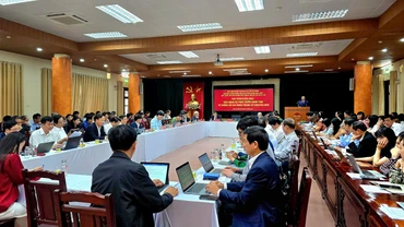 Quang cảnh hội thảo khoa học “Vận dụng và phát triển sáng tạo tư tưởng Hồ Chí Minh trong kỷ nguyên mới”.